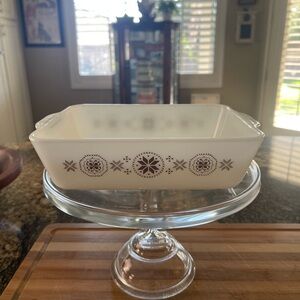 Vintage Pyrex Town & Country Baking Dish